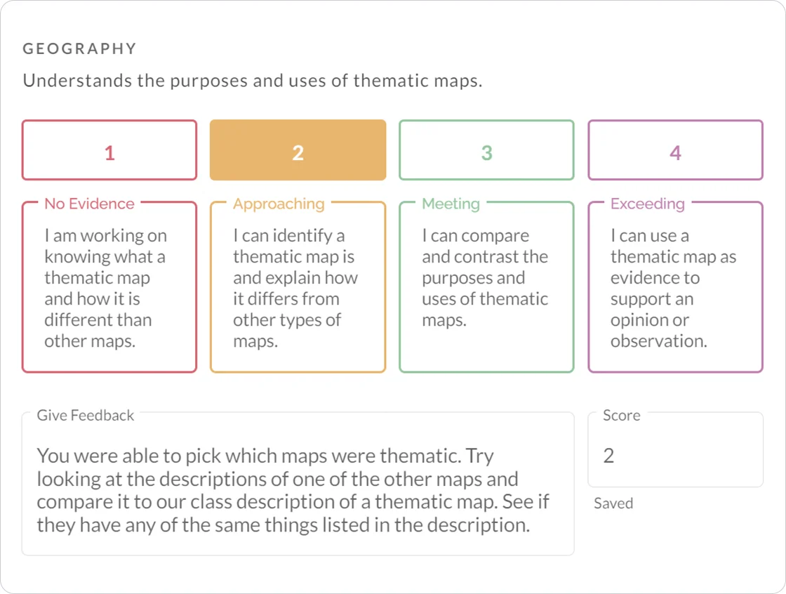 JumpRope Standards-Based Grading Software